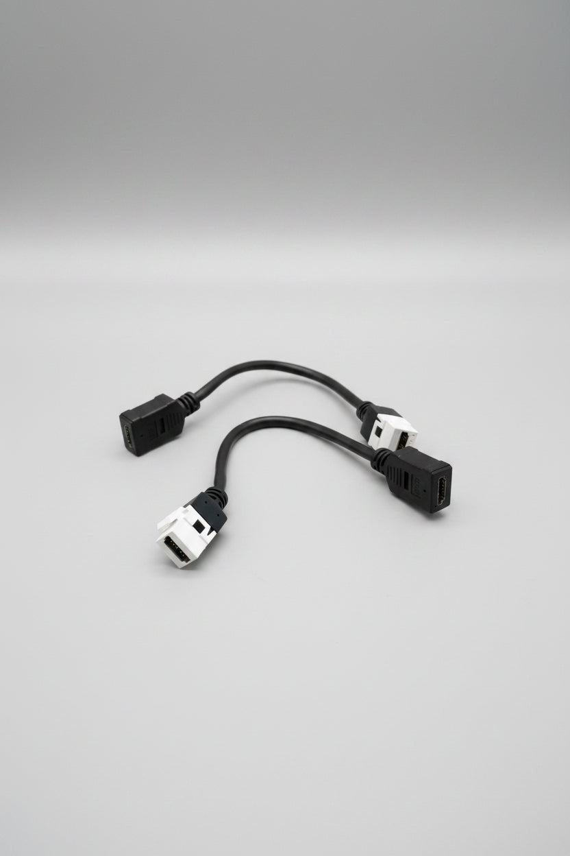 HDMI Keystone jack adapters
