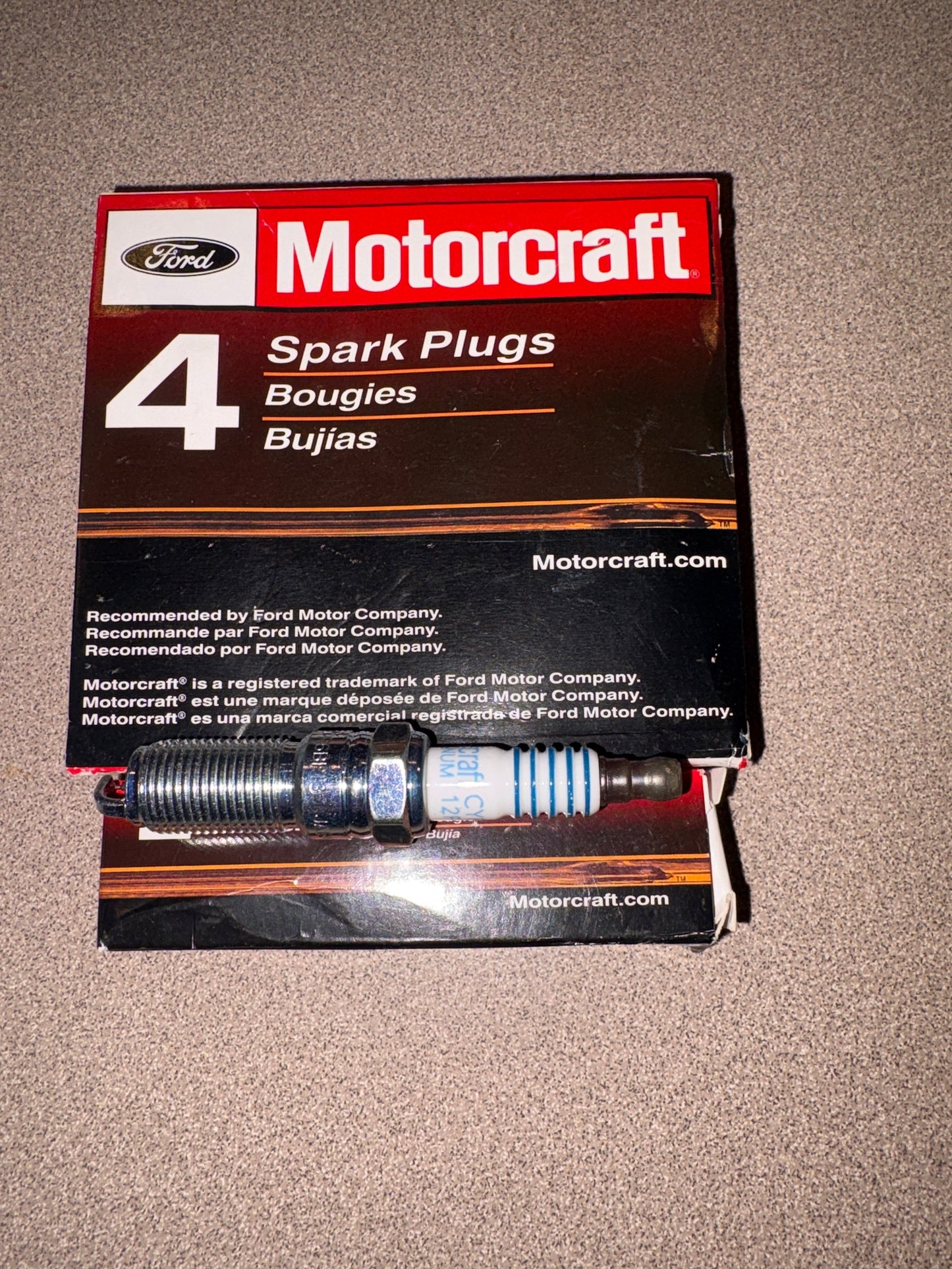 Motorcraft spark plugs