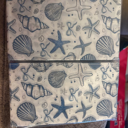 Seashell napkins