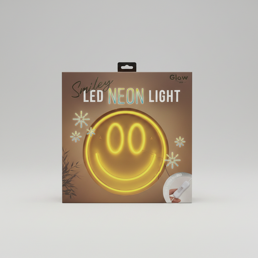 Smiley LED neon light