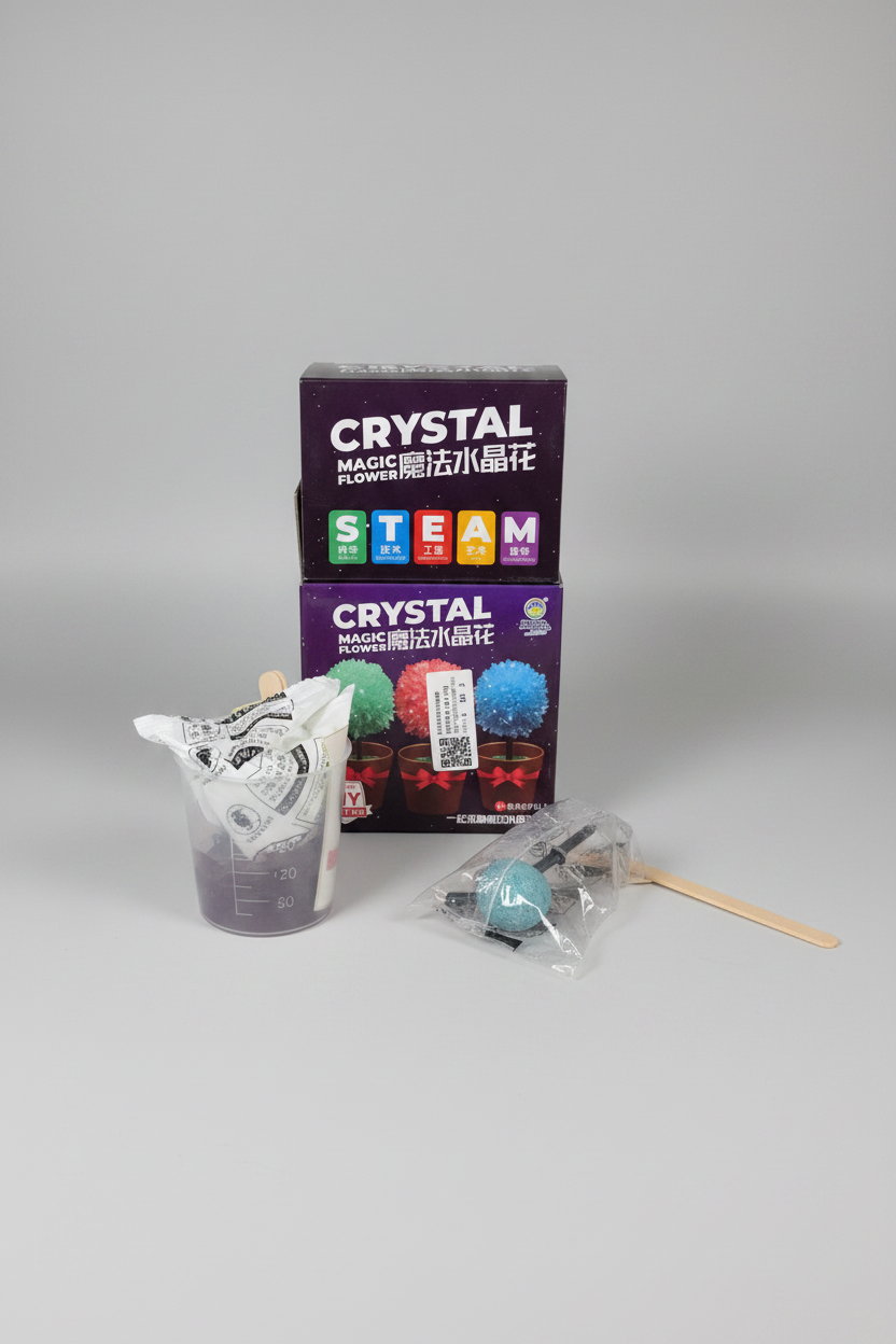 Crystal magic flower
