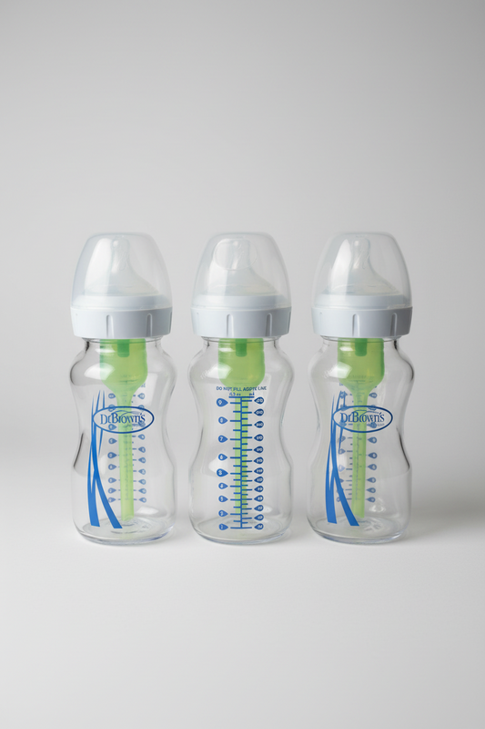 Dr. Brown's glass baby bottles