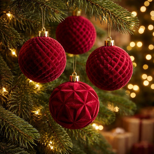 Velvet decorative bulbs
