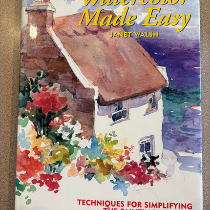 A book for watercolors made easy