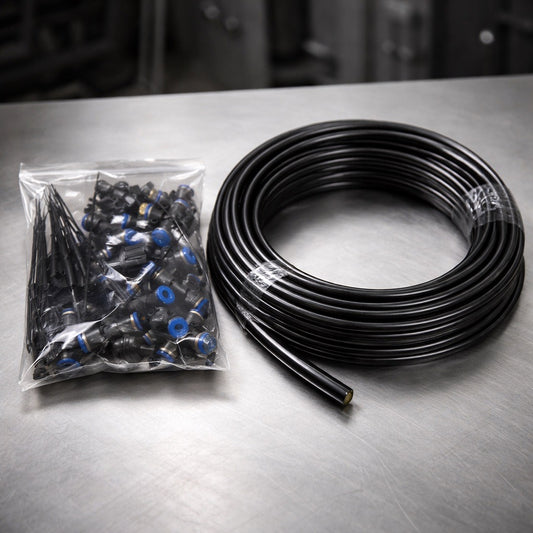 Tubing with connectors