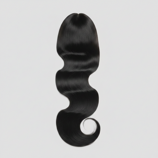 Dark brown wig