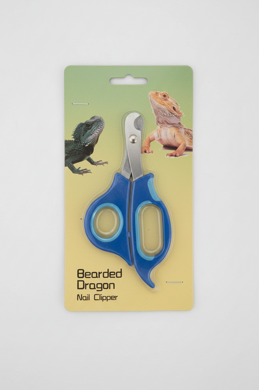 Nail clippers for a bearded dragon