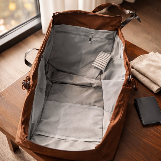 Vinyl tote