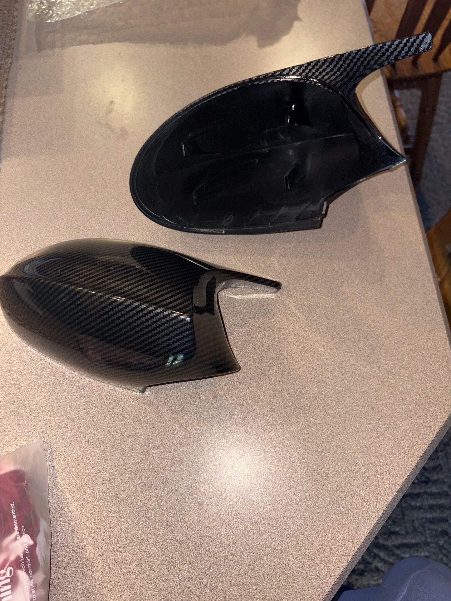 Side mirror, cover replacements for small vehicles