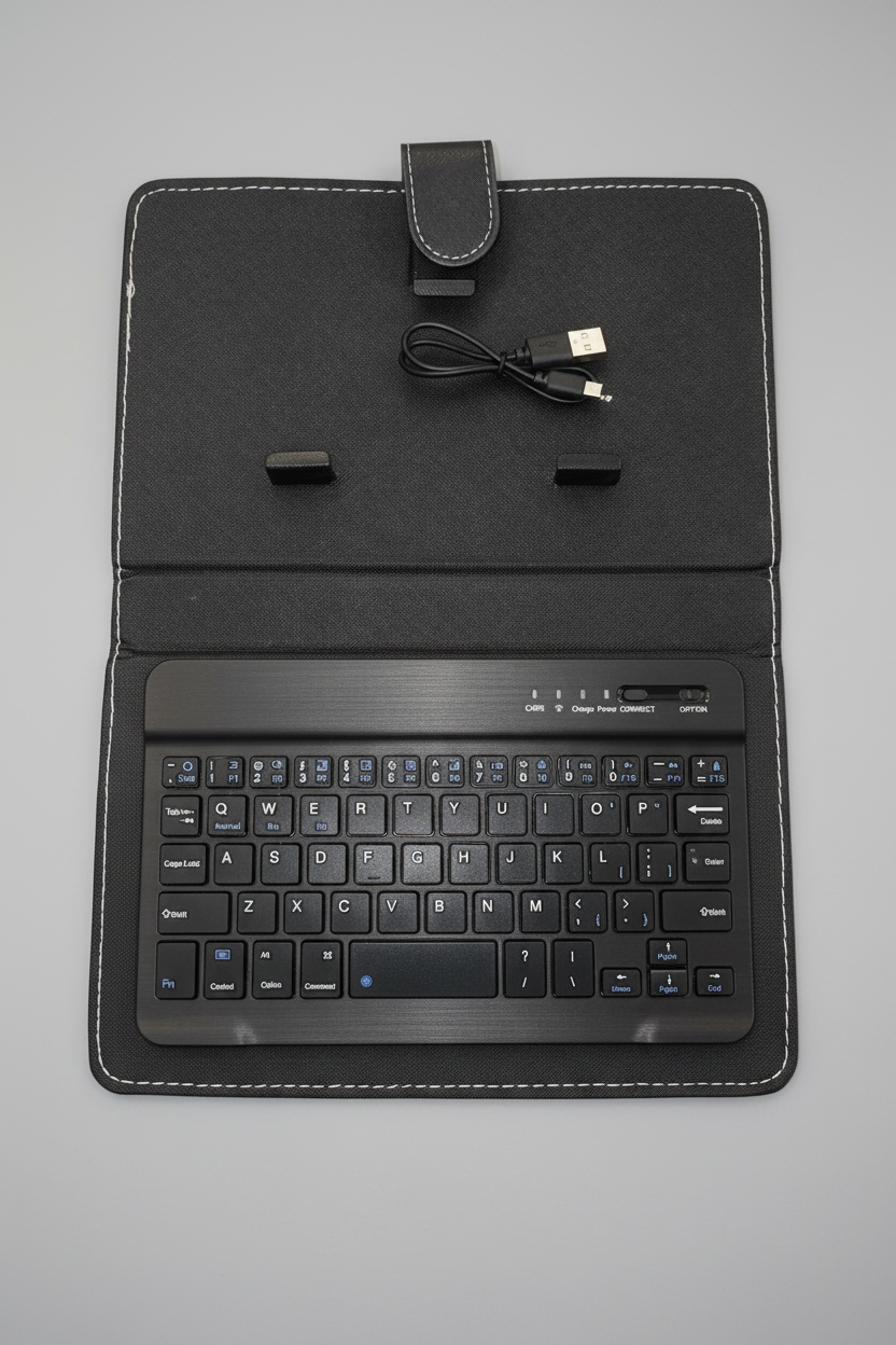 Wireless keyboard with case