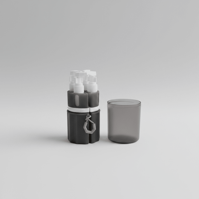 Four and one dispenser with suction cup - Foostuff! Amazing Deals Every Day!