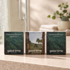 Good time, hydrating shampoo, and shave bar three in a set - Foostuff! Amazing Deals Every Day!