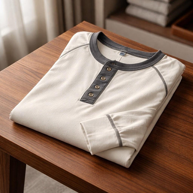 Henley t-shirt - Foostuff! Amazing Deals Every Day!