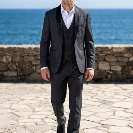 Mage Male Men’s suit with jacket, vest, and dress pants - Foostuff! Amazing Deals Every Day!
