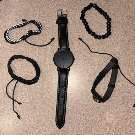 Men’s watch and bracelets - Foostuff! Amazing Deals Every Day!