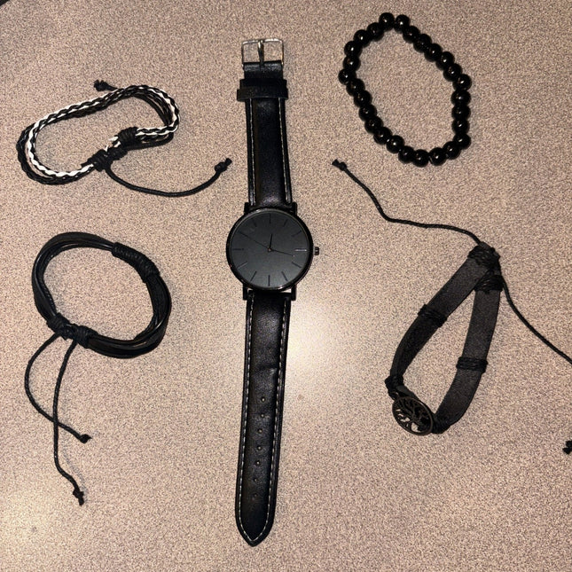Men’s watch and bracelets - Foostuff! Amazing Deals Every Day!