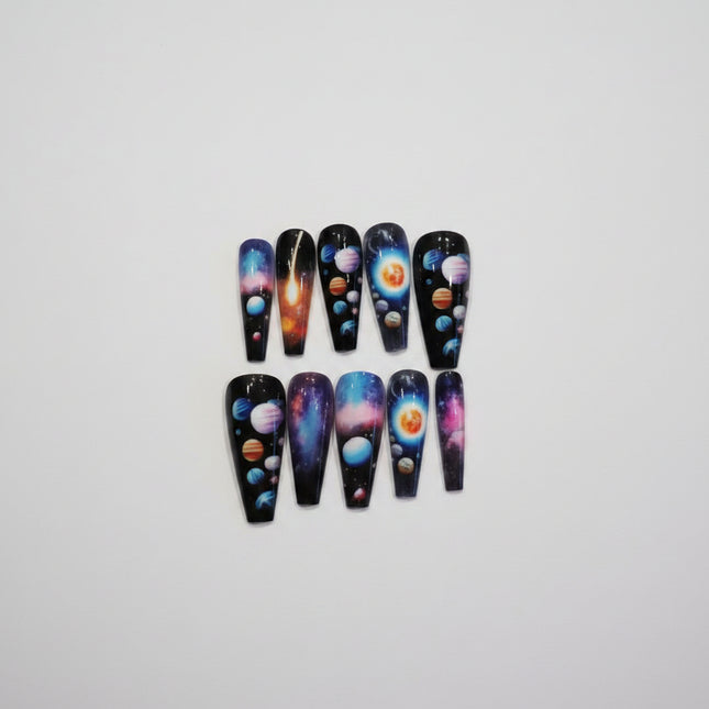 Solar system press on nails - Foostuff! Amazing Deals Every Day!